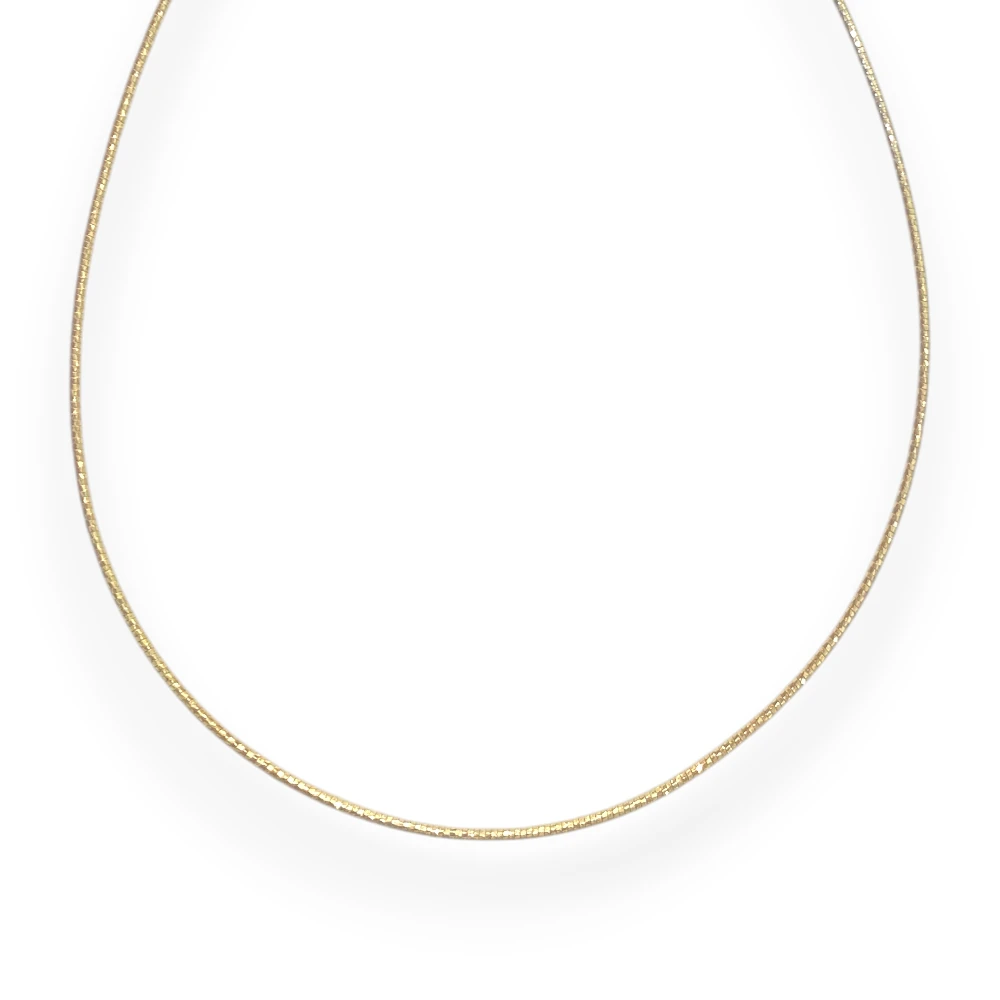 Işıltılı Tel Choker Kolye