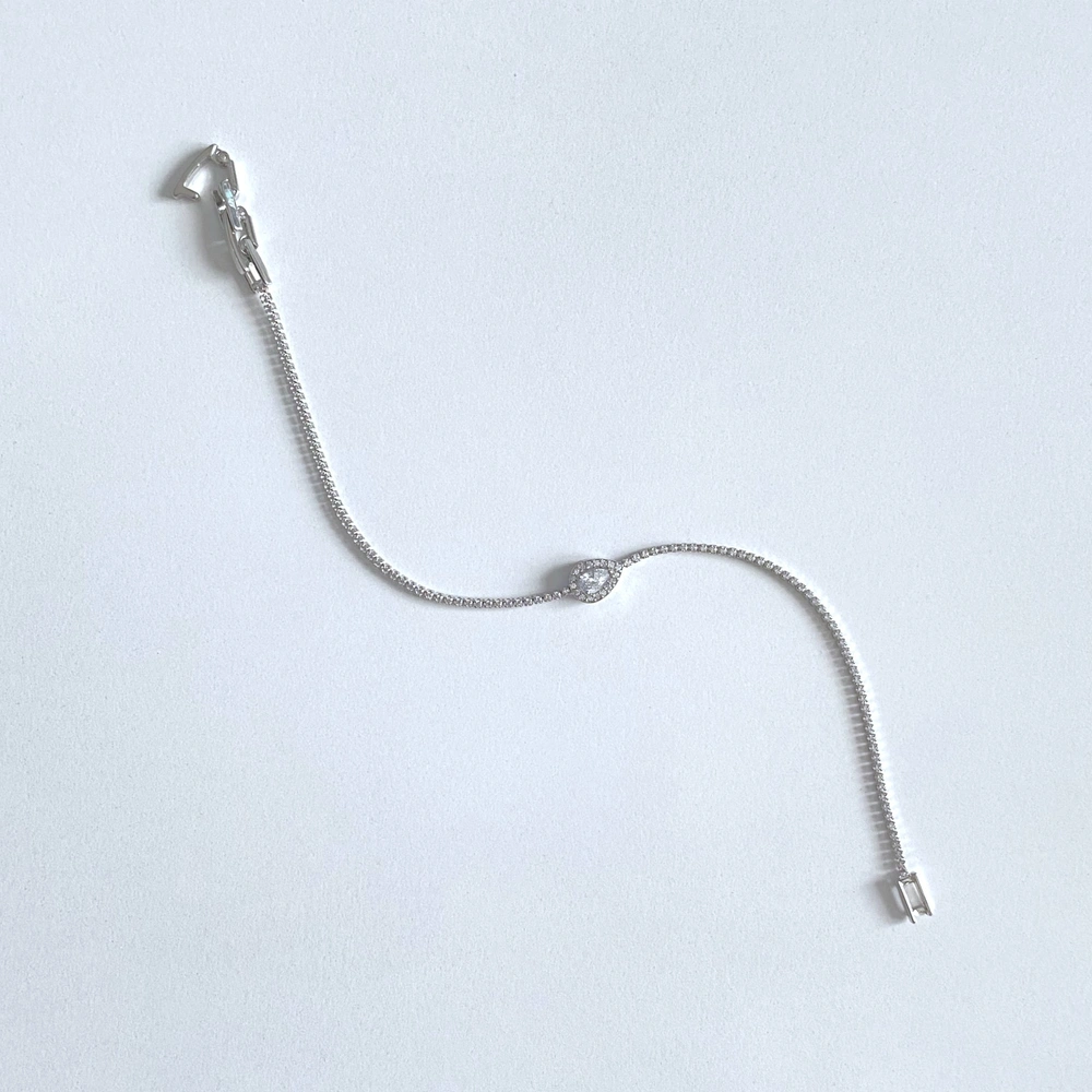 Minimal Damla Taşlı Bileklik