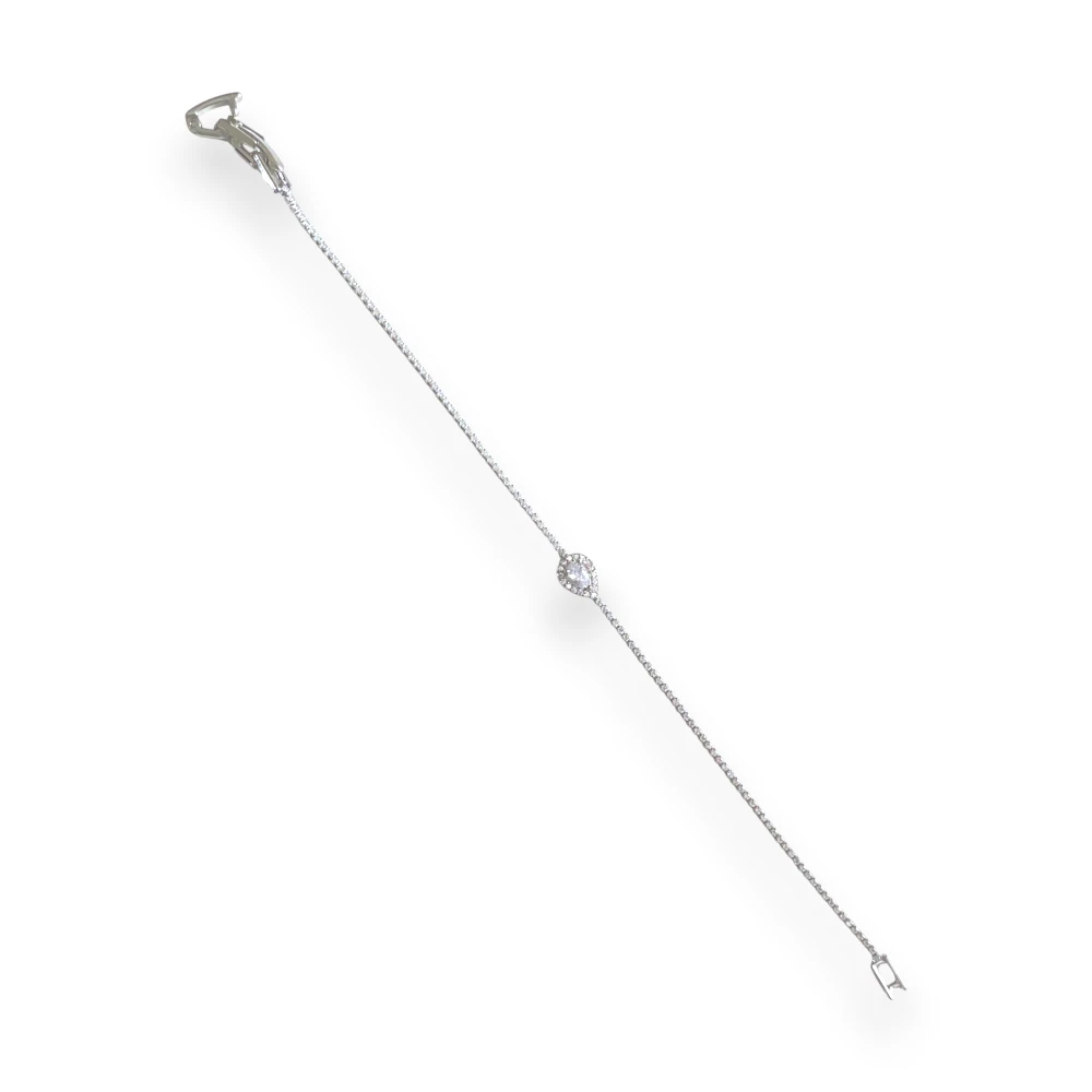 Minimal Damla Taşlı Bileklik